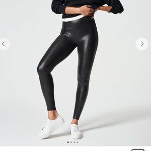 SPANX Faux Leather Leggings